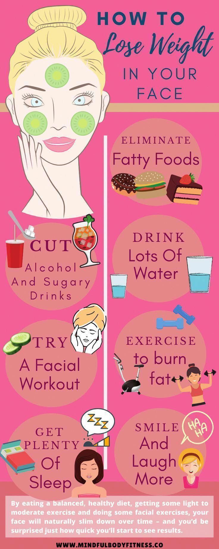 7 Proven Exercises to Lose Face Fat In 2 Days - EasyLifeTimes Today more then ever everyone wants to learn how to lose face fat. This is because the first part from the body that people notice is the... Slim Down Your Face, Chin Exercises, Double Menton, Face Fat, Grain Bread, Tighten Skin, Losing Fat, Slimmer Face, Natural Yogurt