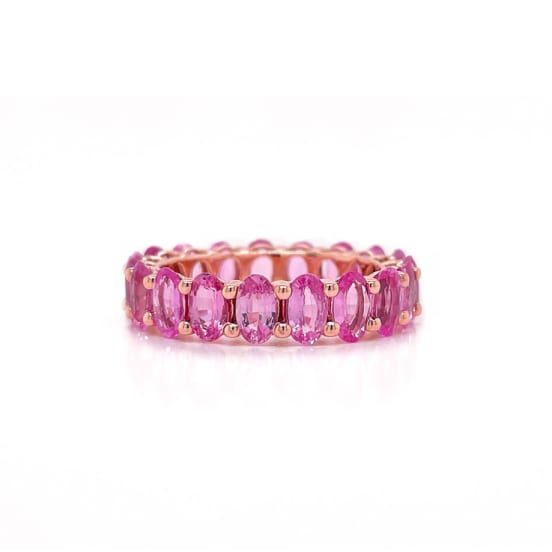 Stone : Sapphire  Type : Natural  Ring Weight - 3.50 gms  Ring Size - US 6.5  Shape : Oval  Weight : 5.39 Carats  Metal : Rose Gold  Enhancement : Heated Elegant Oval Ruby Stackable Ring, Oval Stackable Ruby Ring In Yellow Gold, Oval Pink Sapphire Rose Gold Jewelry, Oval Rose Gold Pink Sapphire Jewelry, Rose Gold Oval Pink Sapphire Jewelry, Luxury Oval Stackable Diamond Ring, Pink Oval Stackable Jewelry, Stackable Oval Ruby Ring In Fine Jewelry, Fine Jewelry Stackable Oval Ruby Ring