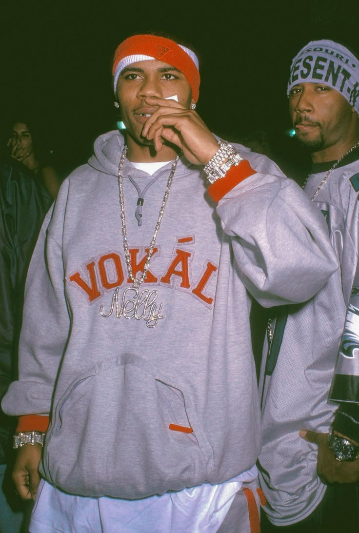 Nelly photographed by Ron Galella while attending... - Strapped Archives 90s Rappers Aesthetic, Rappers Aesthetic, 90s Rappers, 90s Hip Hop Fashion, Rap Aesthetic, 90s Hip Hop, 90s 00s, 90s 2000s, 2000s Fashion