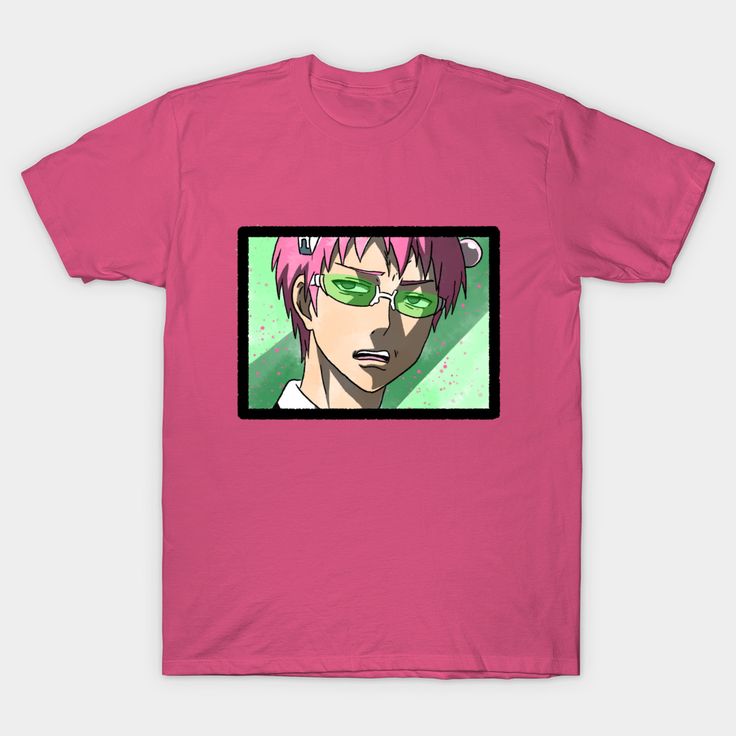 Saiki K had to bring out his annoyed face. -- Choose from our vast selection of Crewneck and V-Neck T-Shirts to match with your favorite design to make the perfect graphic T-Shirt. Pick your favorite: Classic, Boxy, Tri-Blend, V-Neck, or Premium. Customize your color! For men and women. Casual Pink Anime Print T-shirt, Casual Anime Print T-shirt For Fans, Pink Anime Style Tops With Character Print, Pink Cotton Anime T-shirt, Pink Anime Cotton T-shirt, Anime Style Pink T-shirt With Character Print, Pink Anime Character Print T-shirt, Pink Anime Print T-shirt, Annoyed Face