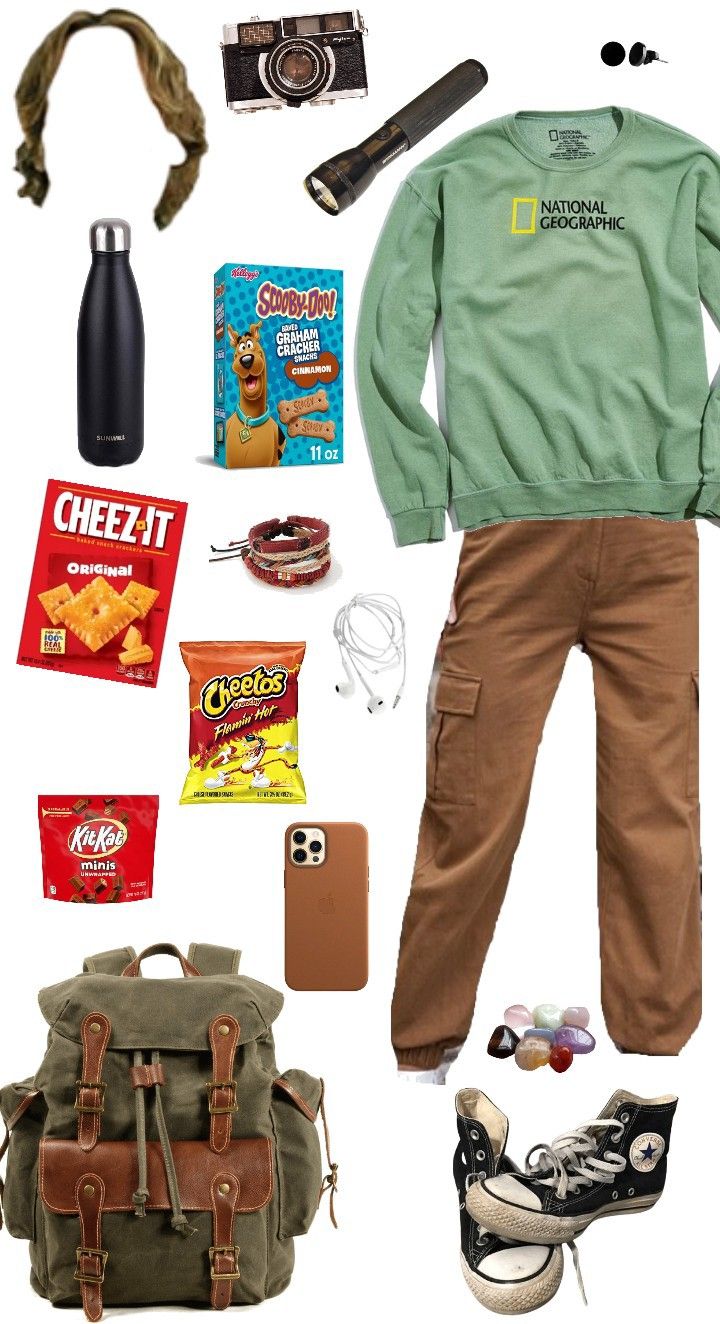 Cryptid Aesthetic Outfit, Investigator Outfit, Shaggy Rogers Aesthetic, Shaggy Outfit, Aesthetic Outfits 80s, 80s Outfit Men, Cryptid Core, Small Town Mystery, Shaggy Scooby Doo