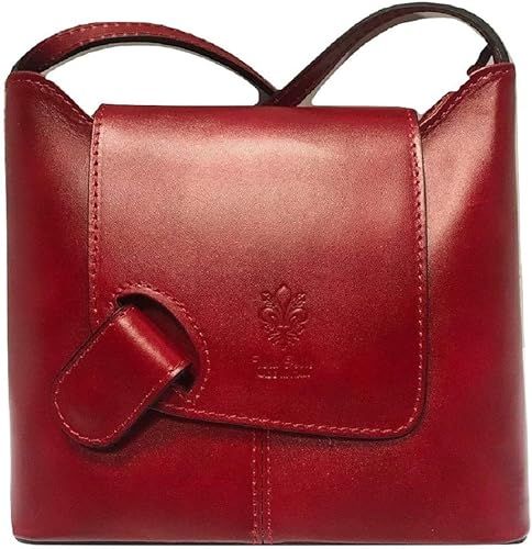 LaGaksta Isabella Italian Leather Crossbody Bag Red: Handbags: Amazon.com Structured Handbags, Italian Leather Handbags, Crossbody Bag Black, Unique Purses, Womens Handbags, Black Leather Crossbody Bag, How To Make Handbags, Black Cross Body Bag, Bag Fashion