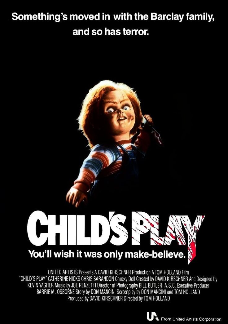 child's play movie poster