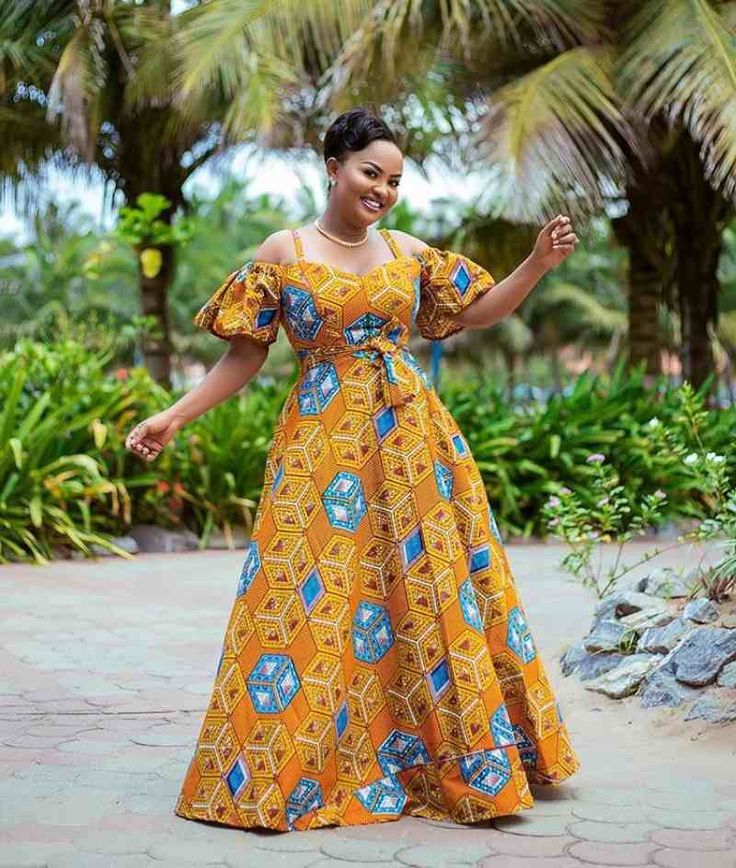 30+ Latest Ankara Long Gown Styles for Classy Ladies Ankara Long Flare Gown Styles, Maxi Gown Styles, Ankara Maxi Gown, Ankara Flare Gown Styles, Ankara Long Gown Styles For Ladies, Flare Gown Styles, Latest Ankara Long Gown Styles, Long Flare Dress, Long Ankara Dresses