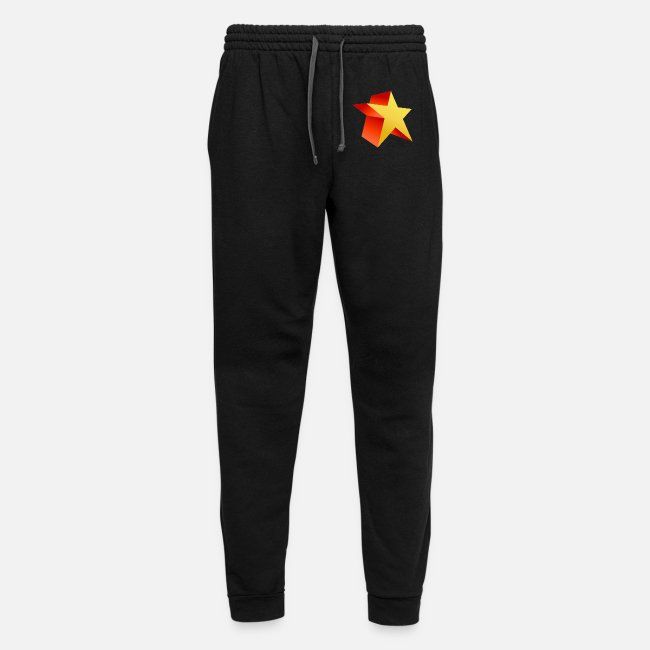 Star Unisex Joggers Sporty Streetwear Joggers With Cozy Fit, Basic Cotton Joggers For Streetwear, Comfortable Relaxed Fit Sweatpants For Gym, Sporty Joggers For Jogging With Cozy Fit, Sporty Cozy Fit Joggers For Jogging, Casual Cotton Sweatpants With Moisture-wicking, Casual Moisture-wicking Cotton Sweatpants, Basic Cotton Winter Joggers, Cozy Fit Cotton Athleisure Joggers