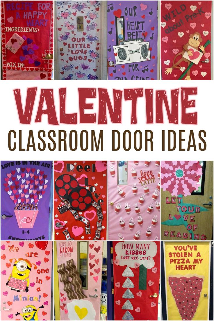 valentine's day classroom door ideas