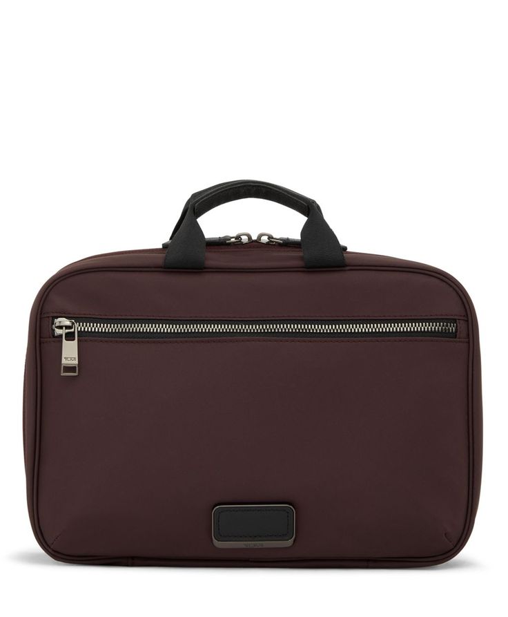 an image of a brown briefcase on a white background