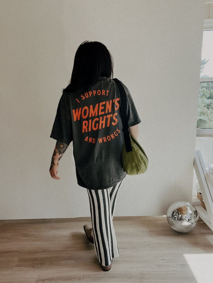 I Support Womens Rights And Wrongs Tee Graphic Tees Outfit, Palaye Royale, Graphic Tee Outfits, Dream Style, Cool Graphic Tees, Tee Outfit, Grunge Style, Mom Outfits, Womens Rights