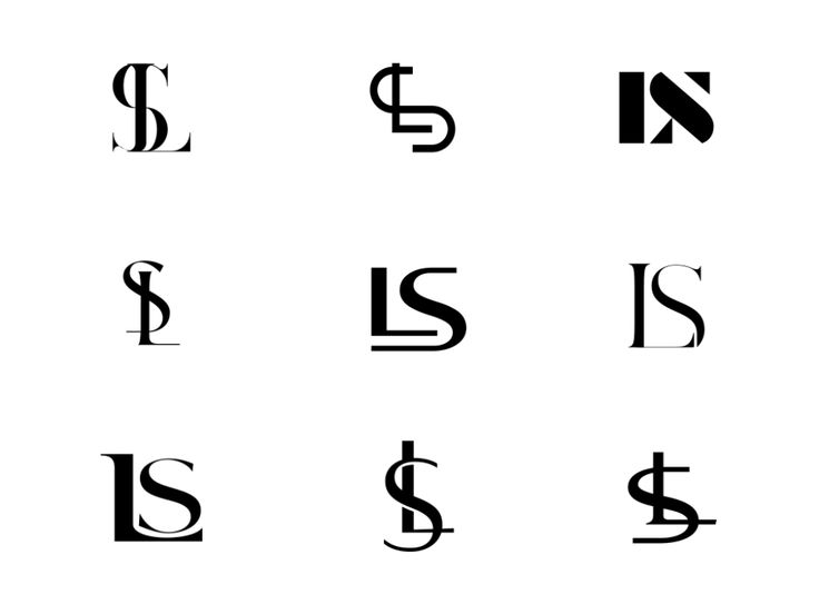 the letter s is made up of letters and numbers in black on a white background