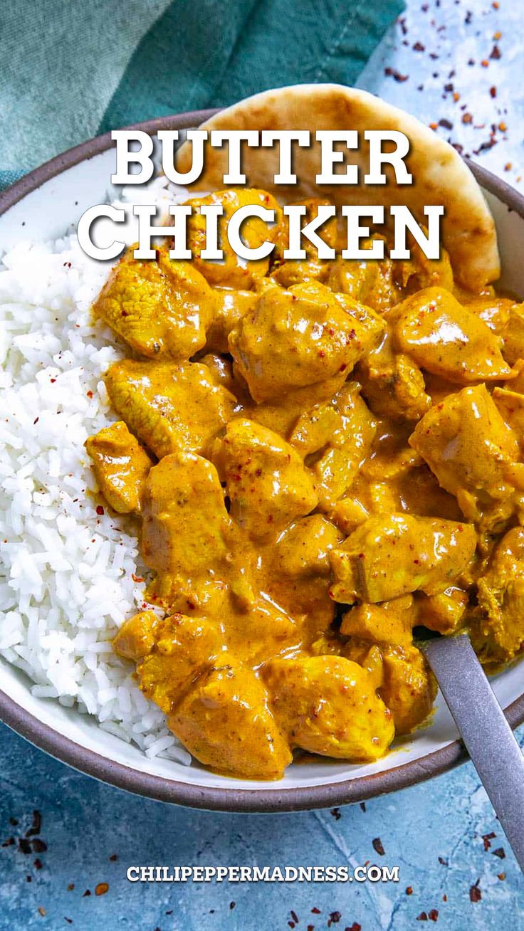 Butter Chicken Recipe (Murgh Makhani) Creamy Curry Sauce, Butter Chicken Sauce, Murgh Makhani, Creamy Curry, Spicy Chicken Recipes, Butter Chicken Recipe, Chicken Chili Recipe, Curry Dishes, Sauce For Chicken