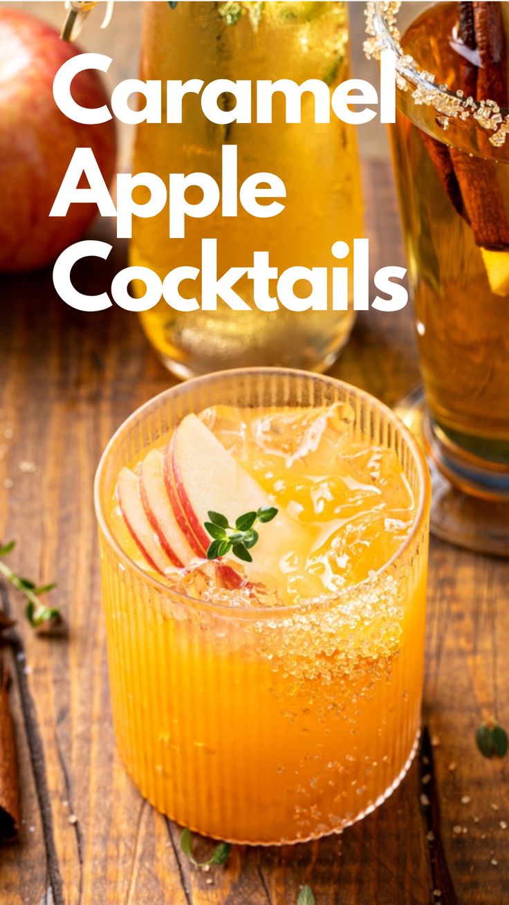 Caramel Apple Cocktails Caramel Apple Butterscotch Cocktail, Caramel Apple Sucker Drink, Caramel Apple Whiskey Drink, Caramel Apple Sucker Cocktail, Caramel Apple Whiskey Cocktail, Caramel Apple Vodka Punch, Toffee Apple Cocktail, Caramel Apple Cocktail Recipes, Candy Apple Drink