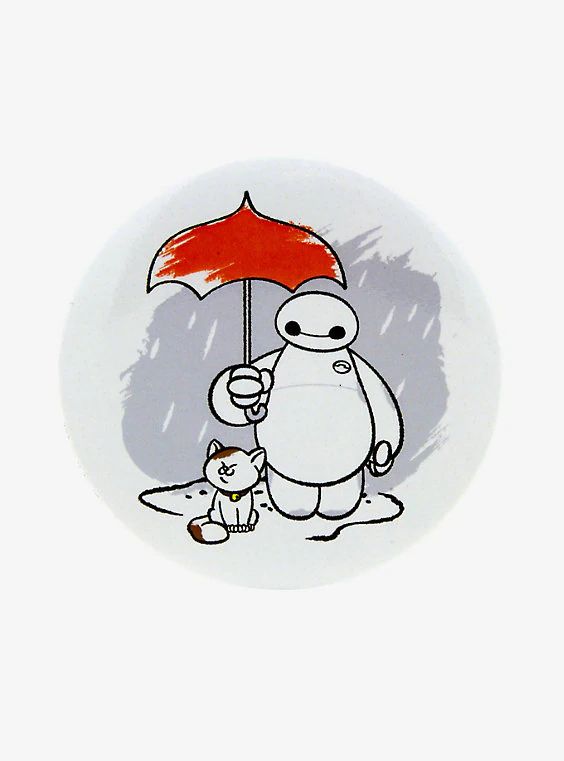 a cartoon character holding an umbrella with a dog under it