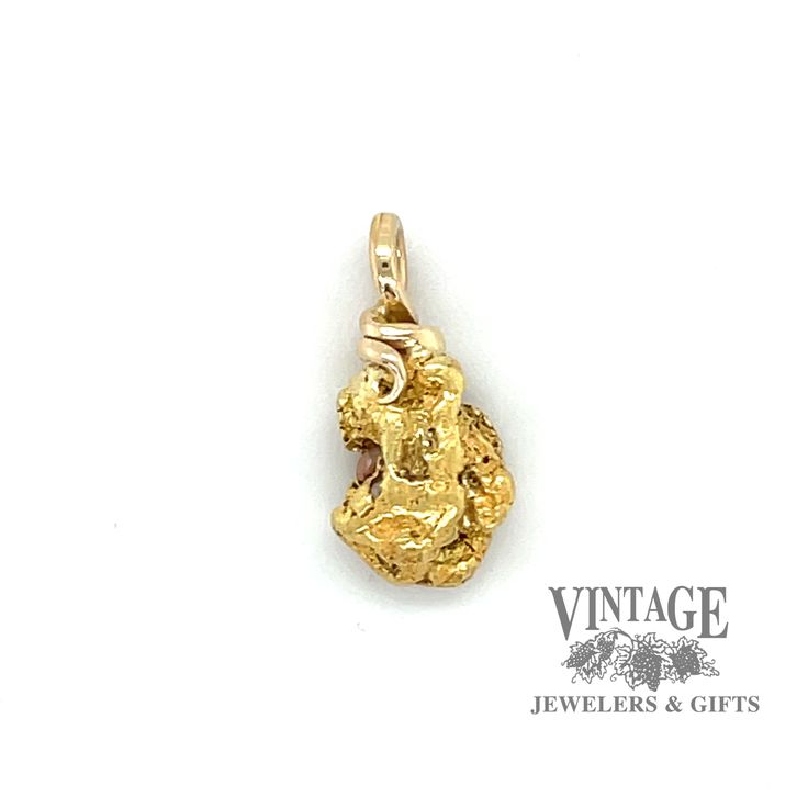 Natural gold nugget pendant Luxury Yellow Gold Nugget Necklaces, Classic Luxury Nugget Jewelry, Ear Curation, Natural Gold Nugget, The Nugget, Gold Pendent, Nugget Necklace, Gold Nugget, Natural Gold