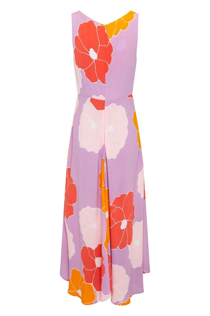 Fashion Print Sleeveless Beach Maxi Dress Sleeveless Midi Dress For Garden Party During Beach Season, Sleeveless Maxi Dress For Garden Party Vacation, Sleeveless Maxi Dress For Garden Party And Vacation, Sleeveless Vacation Maxi Dress For Garden Party, Sleeveless Dresses For Garden Party Vacation, Sleeveless Midi Dress For Garden Party And Beach Season, Sleeveless Sundress For Garden Party And Beach Season, Sleeveless Floral Midi Dress For Beachwear, Chic Sleeveless Maxi Dress For Vacation