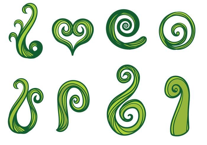 the letter s is made up of swirls