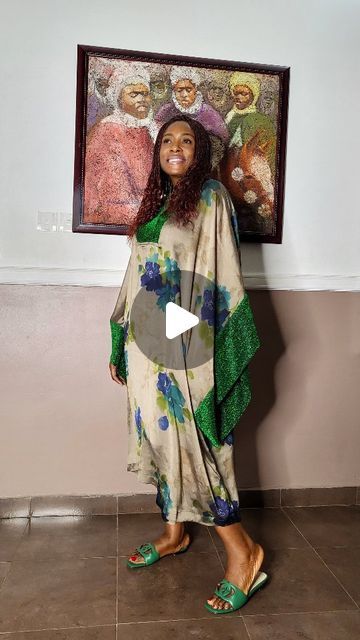 Anne Ekwueme on Instagram: "The Kimono Kaftan ♥️ 

#dominionmandate 
#forthewomanwhounderstandsroyalty" Chiffon Kaftan, Kimono Kaftan, Silk Kaftan, January 11, Chiffon, Silk, On Instagram, Instagram