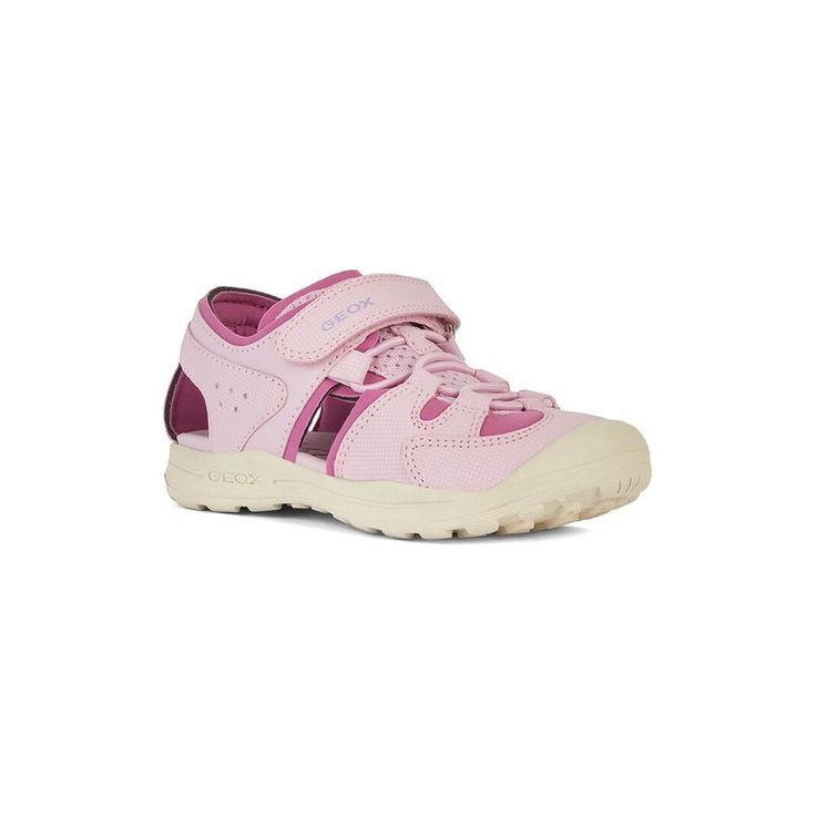 About The Brand: Casual Footwear With Patented Breathable Soles. J Vaniett Sandal In Pink And Fuchsia Textile Lace-Up Closure Lightly Padded Insole Rubber Sole With Traction Imported Non-slip Adjustable Fit Round Toe Sandals, Adjustable Fit Non-slip Sandals With Round Toe, Adjustable Fit Non-slip Round Toe Sandals, Pink Synthetic Round Toe Sport Sandals, Pink Closed Toe Synthetic Sport Sandals, Pink Adjustable Fit Synthetic Sandals, Pink Cushioned Sandals For Outdoor, Pink Cushioned Outdoor Sandals, Synthetic Sandals With Soft Sole And Round Toe