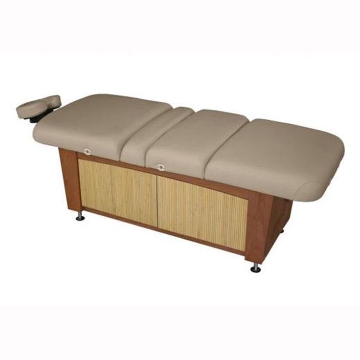 Touch America Touch America Viola PowerTilt Spa & Massage Table Massage & Treatment Table - ChairsThatGive Spa Table, Bamboo Cabinets, Massage Bed, Best Massage, Massage Equipment, Massage Tables, Professional Massage, Foldable Table, Spa Decor