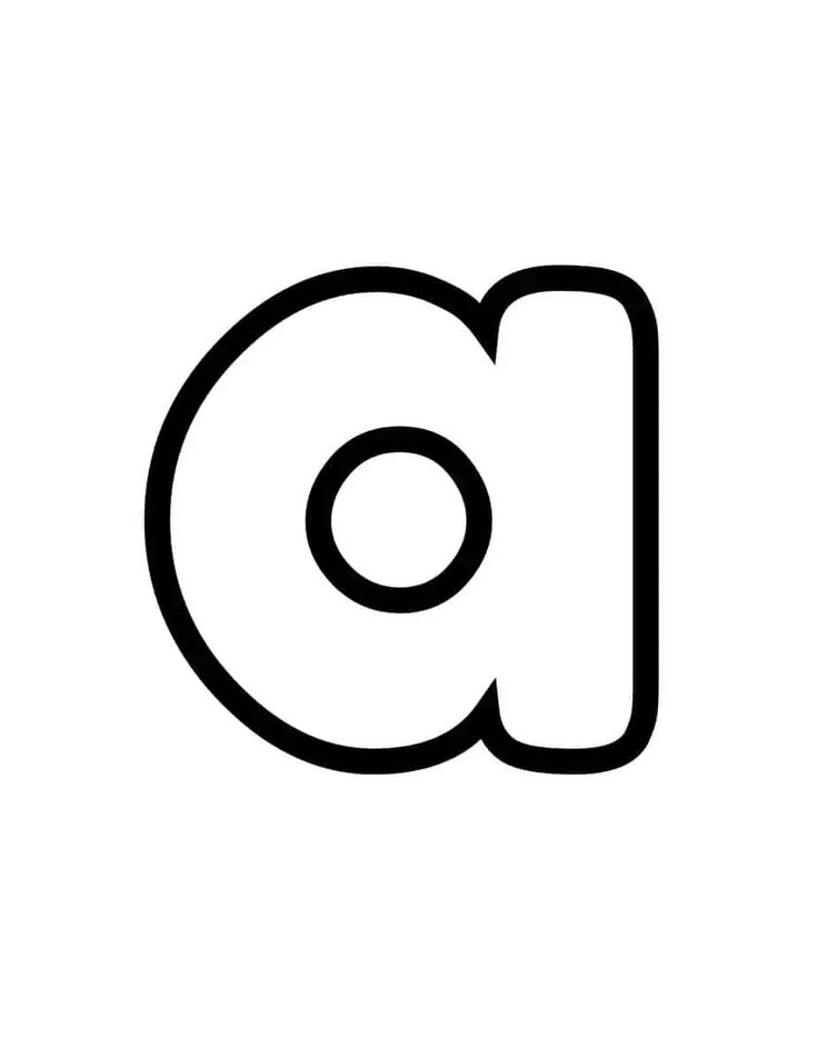 the letter d is shown in black and white