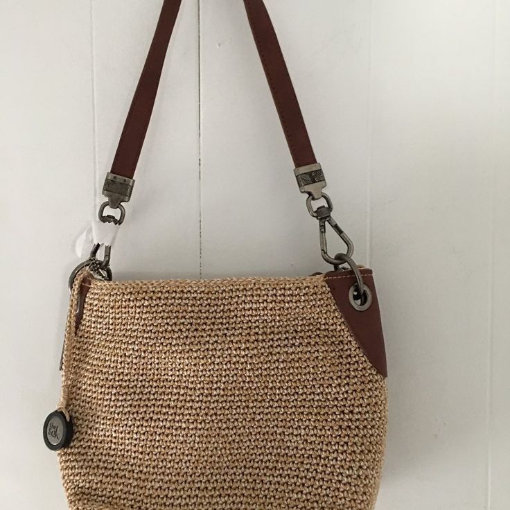 Dimensions: 12"W X 8"H X 4"D Brown/Cream. Made By The Sak The Sak Women's Bag Msrp: $89.99 Everyday Crochet Crossbody Bag With Removable Pouch, Casual Hobo Bag With Detachable Handle In Natural Color, Beige Straw Shoulder Bag For On-the-go, Casual Crochet Bucket Bag With Detachable Handle, Casual Natural Hobo Bag With Detachable Handle, Everyday Straw Pouch Bag With Detachable Handle, Beige Straw Bag With Detachable Handle For Everyday, Everyday Straw Bag With Detachable Handle, Everyday Use Straw Pouch Bag With Detachable Handle