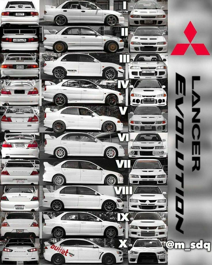 a bunch of cars are stacked up in a parking lot with the words lancer on them