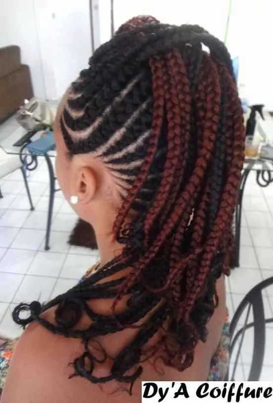 .. Mohawk Cornrows, Vacay Hair, Fashion Hair Styles, Cornrow Updo Hairstyles, Braided Mohawk, Fav Hairstyles, Latest Hair Braids, Cornrow Ponytail, Natural Braided Hairstyles