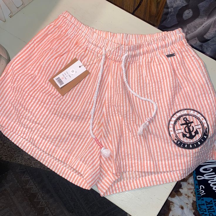 Beach By Exist Virginia Beach Drawstring Shorts New Never Worn No Flaws Super Cute Size: Medium 100% Cotton Short Bottoms For Beach Party, Casual Bottoms With Built-in Shorts For Beach Party, Beach Party Shorts With Drawstring, Beach Season Bermuda Beachwear Bottoms, Beach Bermuda Bottoms For Beach Season, Beachwear Bermuda Bottoms For Beach Season, Bermuda Beach Bottoms For Beach Season, Beach Party Drawstring Shorts, Summer Bermuda Swimwear For Beach Season