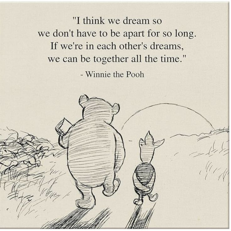 Winnie The Pooh Memes, Pooh And Piglet Quotes, Piglet Quotes, Winnie The Pooh Decor, Long Distance Love Quotes, Happy Day Quotes, Meaningful Tattoo Quotes, Pooh And Piglet, Distance Love Quotes