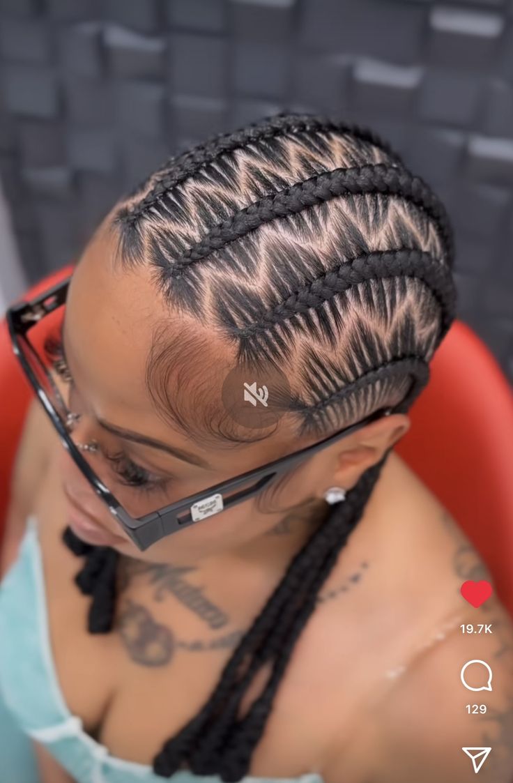 Cornrows Braids For Black Women, Two Braid Hairstyles, Shaved Hair Designs, Feed In Braids Hairstyles, Beautiful Braided Hair, Faux Locs Hairstyles, Braids Hairstyles Pictures, Braided Cornrow Hairstyles, Cute Box Braids Hairstyles