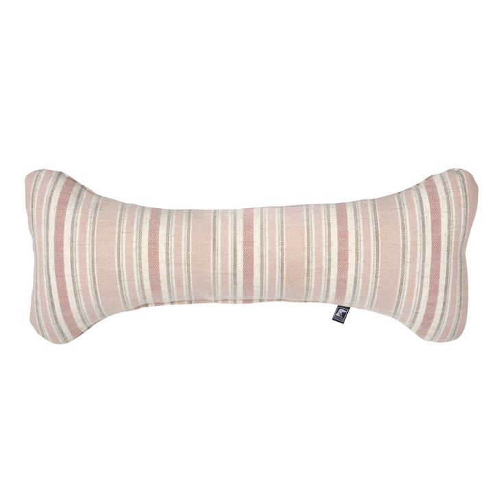 sanibel-stripe-bumper-dog-bone-pillow Bone Pillow, Dogs Bed, Dog Pillow, Dog Bed, Bones, Pet Supplies, Sofa, Pillows, Bed