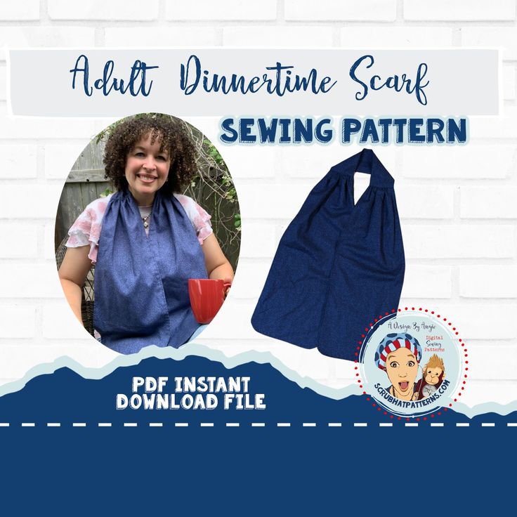 the sewing pattern for an adult's denim vest is shown in front of a brick wall