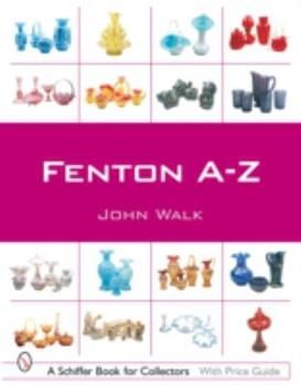 the book cover for fenton a - z by john walk, with pictures of different objects