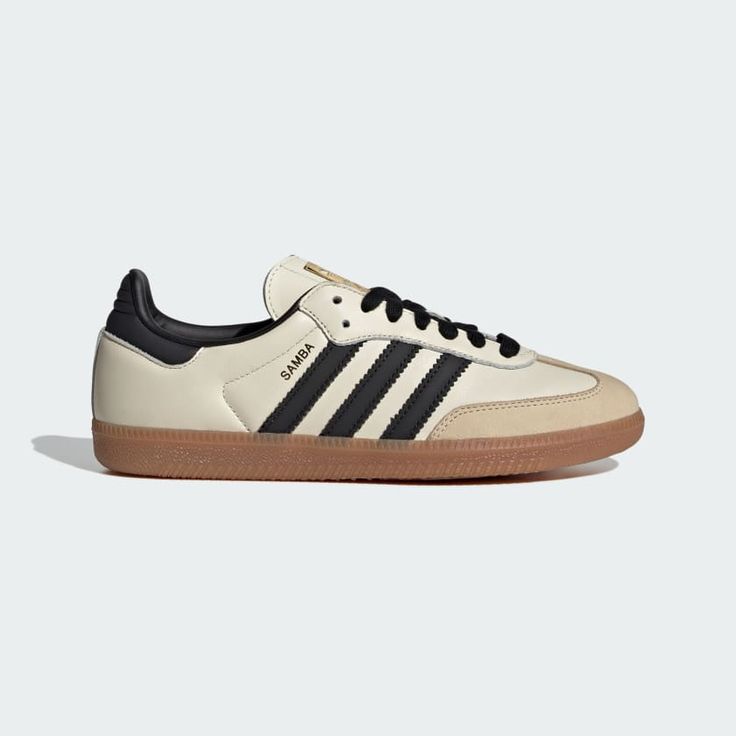 Samba Og Shoes, Samba Shoes, Basket Noir, Adidas Samba Og, Adidas Spezial, Cream Shoes, Football Shoes, Black Sand, Adidas Gazelle