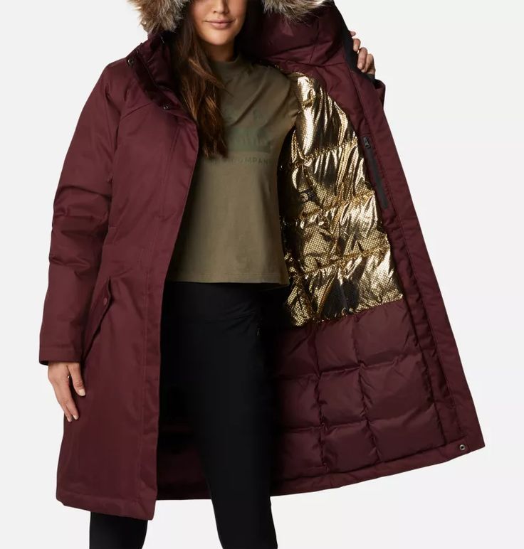 Women's Juniper Ridge™ Omni-Heat™ Infinity Down Parka | Columbia Sportswear Classic Winter Style, Bring The Heat, Down Parka, Kids Sale, Sportswear Brand, Columbia Sportswear, Winter Style, Shoe Sale, Winter Coat