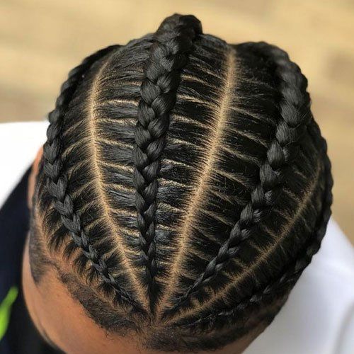 35 Best Cornrow Hairstyles For Men (2021 Braid Styles) Cornrows Men, Cornrow Styles For Men, Cornrow Braids Men, Hair Twists Black, Braid Styles For Men, Boy Braids Hairstyles, Cornrow Hairstyles For Men, Cornrow Braids, Braids For Boys