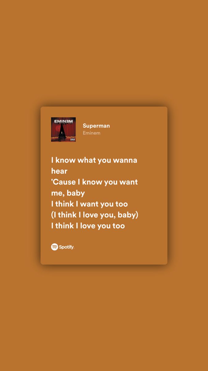 an orange background with the words i know what you wannan on it, and someone else