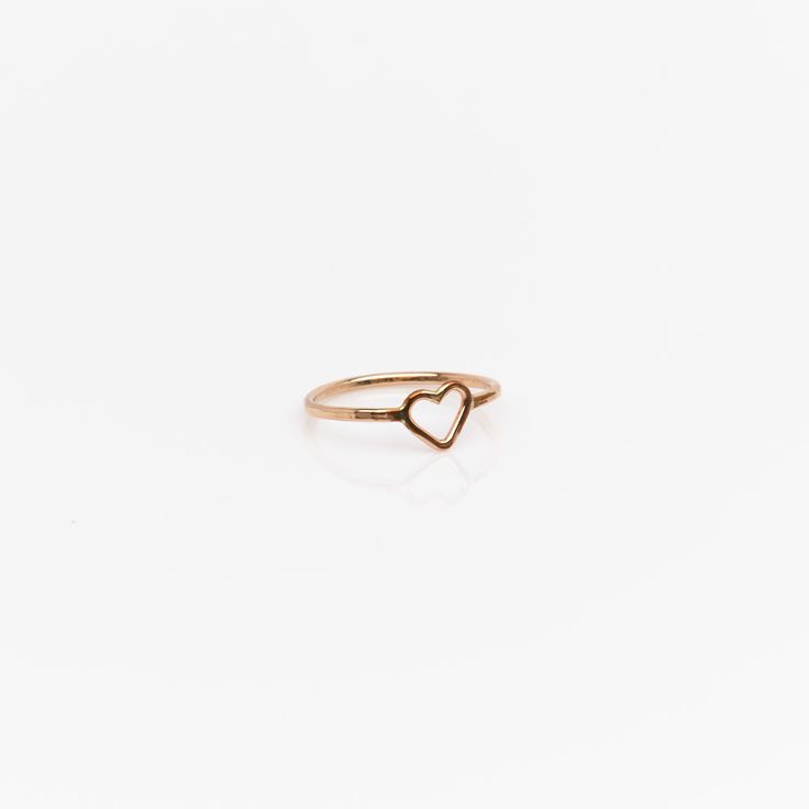 Heart Ring – Nashelle Tiny Stackable Rings For Valentine's Day Gift, Tiny Midi Rings For Valentine's Day Gift, Midi Rings For Valentine's Day Gift, Valentine's Day Gift Tiny Stackable Rings, Trendy Heart-shaped Promise Ring Jewelry, Trendy Heart-shaped Promise Rings, Adjustable Heart-shaped Midi Rings For Everyday, Stackable Heart Midi Rings For Gift, Adjustable Rings For Everyday And Valentine's Day