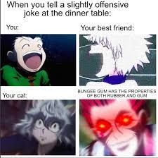 Hunter X Hunter Memes Funny, Hxh Funny, Hunterxhunter Funny, Alluka Zoldyck, Shojo Anime, Hxh Characters, Film Anime, Memes Anime, Hunter Anime