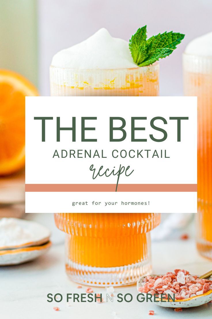 the best adrenal cocktail recipe