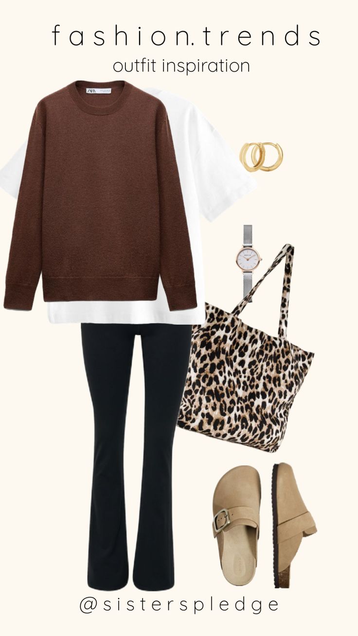 #fashioninspo #fashion #casual #summer #flared #leggings #oversized #tote #shoppingbag #leo #leopardprint #trending #pantolette #birkenstocks #linen #pants Flared Leggings, Oversized Tote, Linen Pants, Fashion Casual, Printer, Leggings, Pants, Trousers