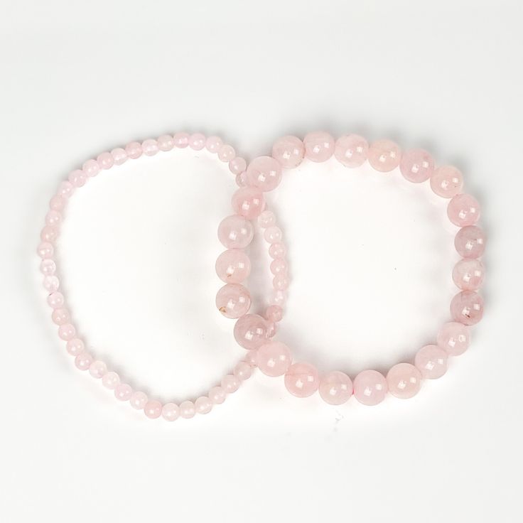 Click here for more information on Rose Quartz and its energetic properties. Available in 8mm and 4mm beads. *Note: sizes, shape and color of items vary. Please expect variation. Items pictured will not be exact products received. Rose Quartz Bracelet 8mm, Cheap Rose Quartz Bracelet, Angel 222, Light Purple Nails, Pink Crystal Bracelet, Bracelet Business, Purple Pendant Necklace, Rose Quartz Bracelet Beads, Feminine Clothes