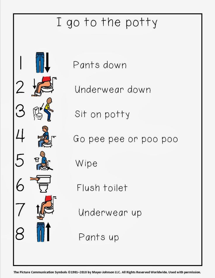 an activity sheet for children to learn how to write numbers and place them in the potty