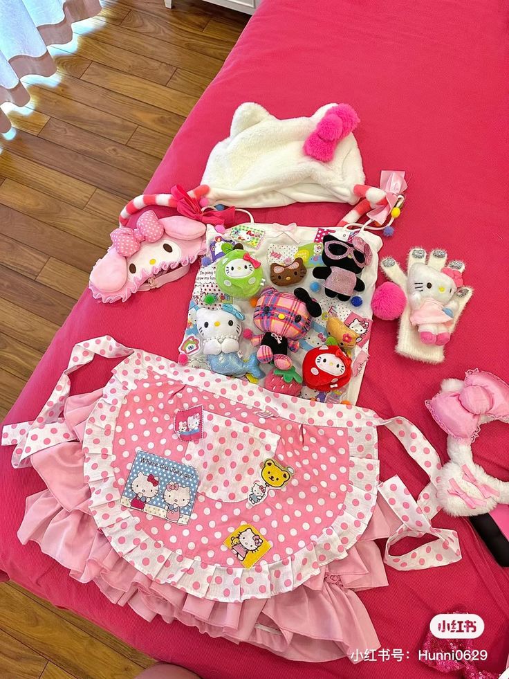 #hello kitty outfit #hello kitty dress tshirt Hello Kitty Outfit, Hello Kitty Girl, Kitty Outfit, Kitty Girl, Hello Kitty Dress, Cat Dresses, Hello Kitty, Kitty