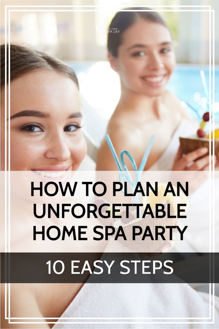 Here is everything you need to know to plan a home spa party that will blow your guests away. Get the exact routine, tips and ideas to make this a success. Home Spa Party, Diy Spa Gifts, Outdoor Baths, Spa Night, Routine Tips, Spa Day At Home, Diy Spa, Spa Party, Infused Water