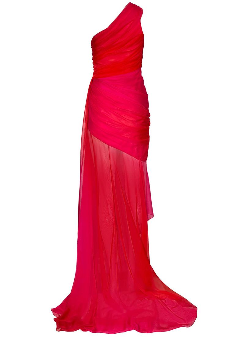 Pamella Roland one shoulder ombre pleated dress in pink/orange. Body: 100% Polyester, Lining: 100% Polyester Dry Clean Only Made in the USA Pink Ruched One Shoulder Dress For Cocktail, Pink Ruched Pre-draped Evening Dress, Pink One Shoulder Dress With Asymmetrical Neckline For Gala, Pink One-shoulder Dress With Asymmetrical Neckline For Gala, Pre-draped One Shoulder Pink Dress, Pink One Shoulder Evening Dress For Spring, Spring Pink One-shoulder Evening Dress, Pink One-shoulder Evening Dress For Spring, Spring One-shoulder Pink Evening Dress