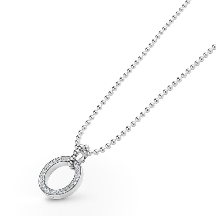 A timeless diamond circle pendant on adjustable 16 to 18 inches necklace. Timeless Cubic Zirconia Oval Pendant Necklaces, Timeless Cubic Zirconia Oval Pendant Necklace, Timeless Oval Pendant Necklace In Cubic Zirconia, Timeless Diamond Accented Oval Pendant Necklace, Timeless Oval Pendant Necklace With Diamond Accents, Modern Round Diamond Necklace With Adjustable Chain, Timeless Diamond White Necklaces With Diamond Accents, Fine Jewelry Oval Pendant Necklace With Brilliant Cut, Timeless Diamond Necklace With Oval Pendant