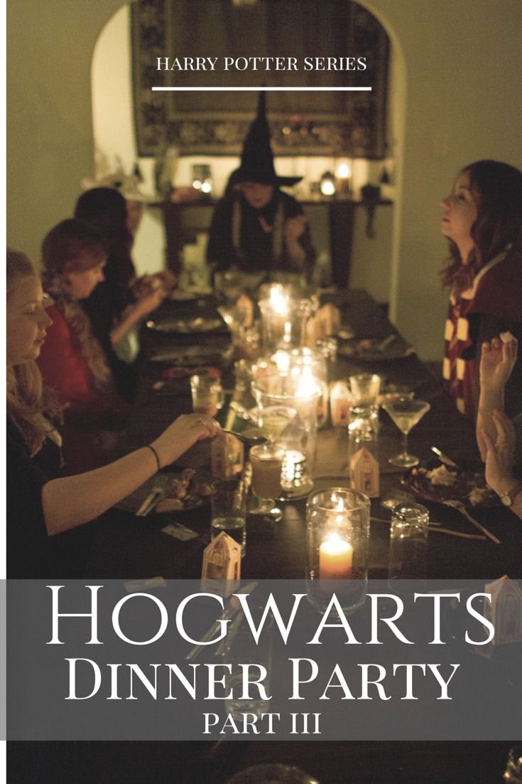 hogwart's dinner party part ii harry potter series