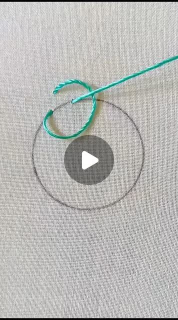 a video demonstrating how to use the knitting needle