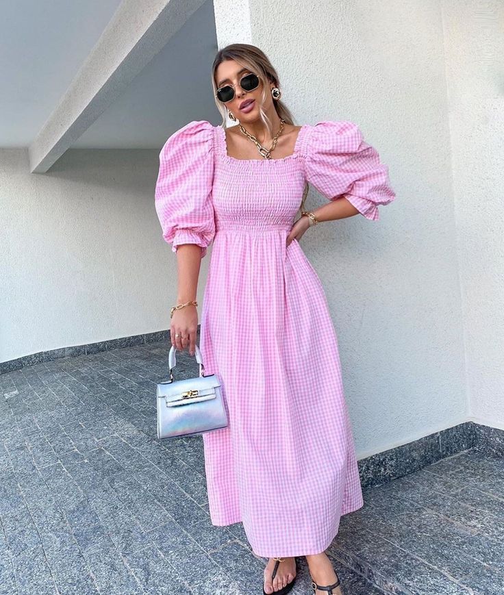 Summer Day Dresses, Trendy Dress Outfits, Effortlessly Chic Outfits, Casual Day Outfits, Muslimah Fashion Outfits, Classy Dress Outfits, Looks Street Style, Long Dress Casual, Fashion Attire