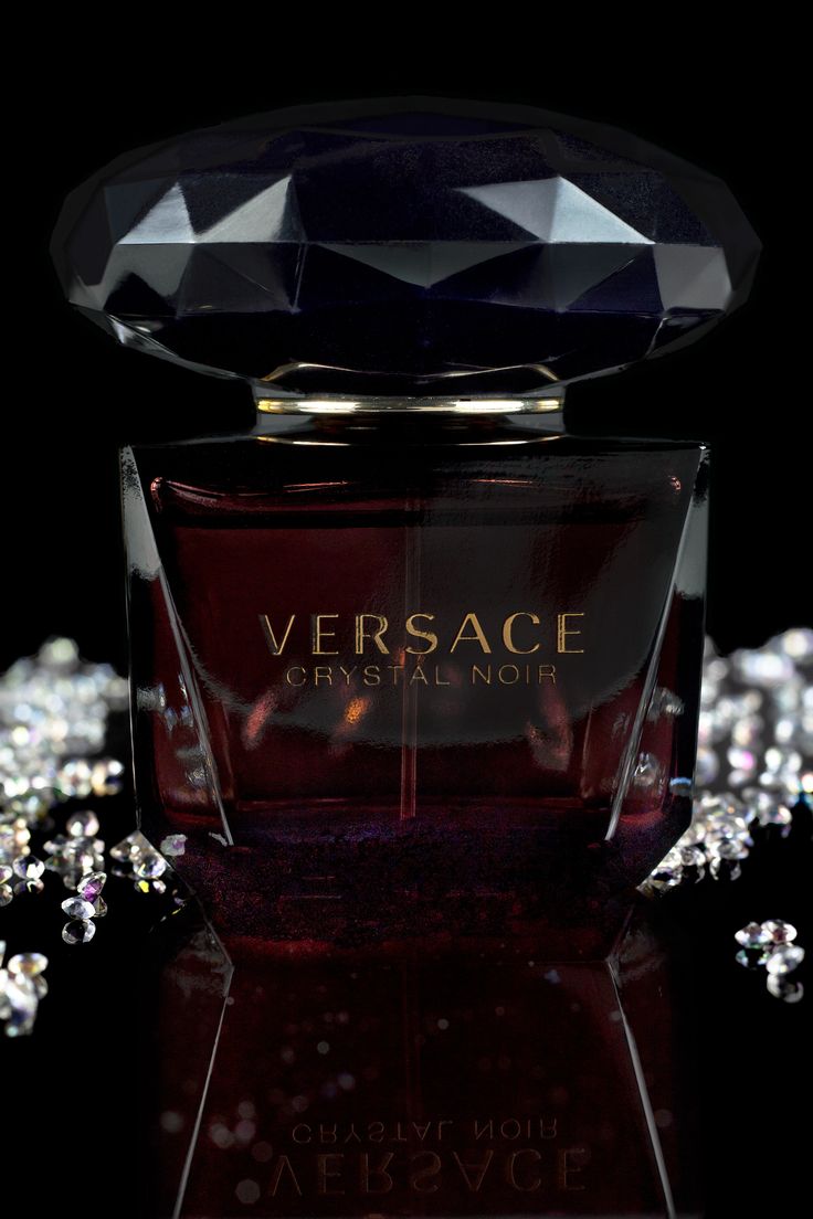 Versace Crystal Noir Perfume, Purple Perfume, Versace Crystal Noir, Versace Fragrance, Crystal Noir, Versace Perfume, Black Perfume, Purple Bottle, Expensive Perfume